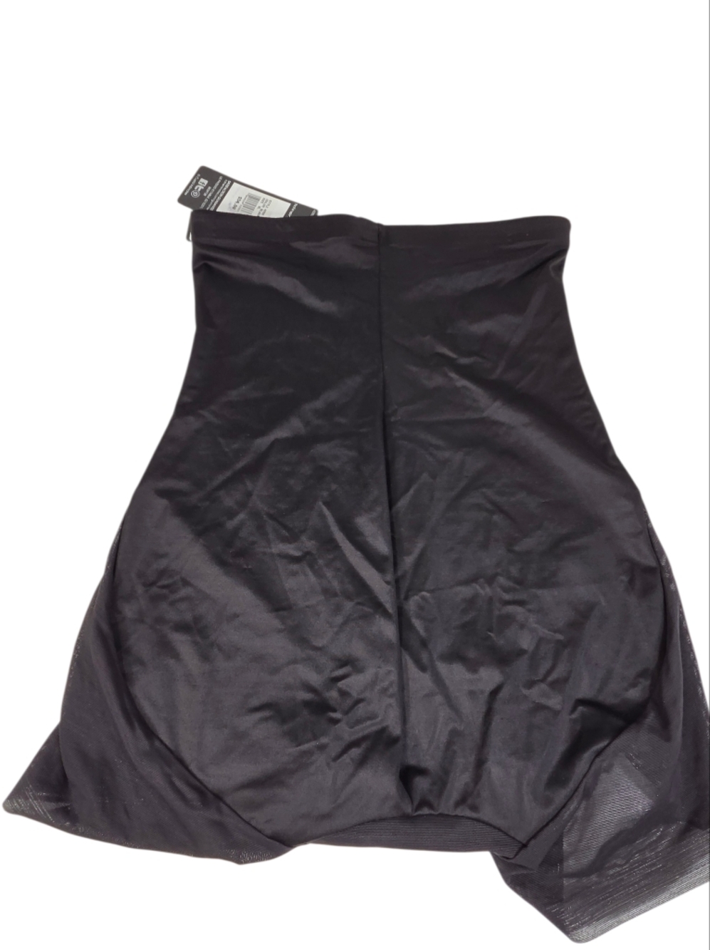 TC Black A-Line Shaping Skirt with Mesh Trim